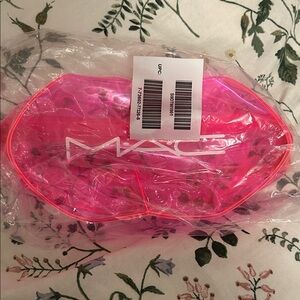MAC Cosmetics Neon Pink Makeup Pouch